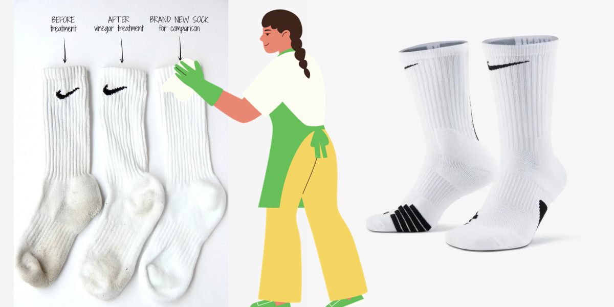 How to Wash White Nike Socks