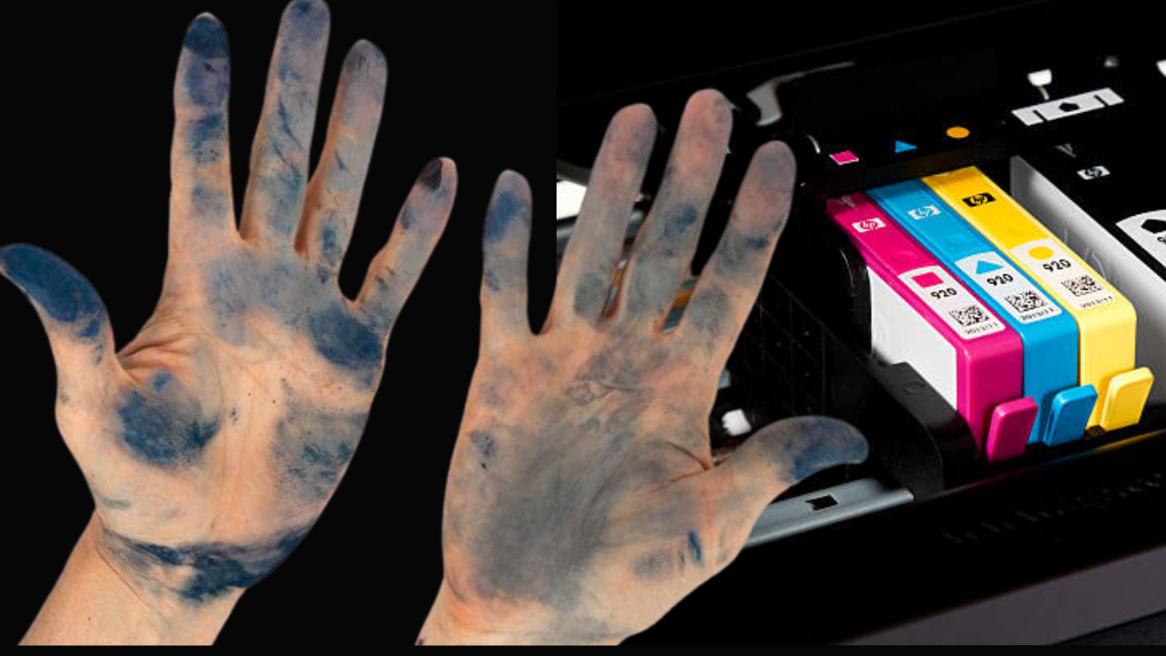How to Remove Printer Ink from Your Skin
