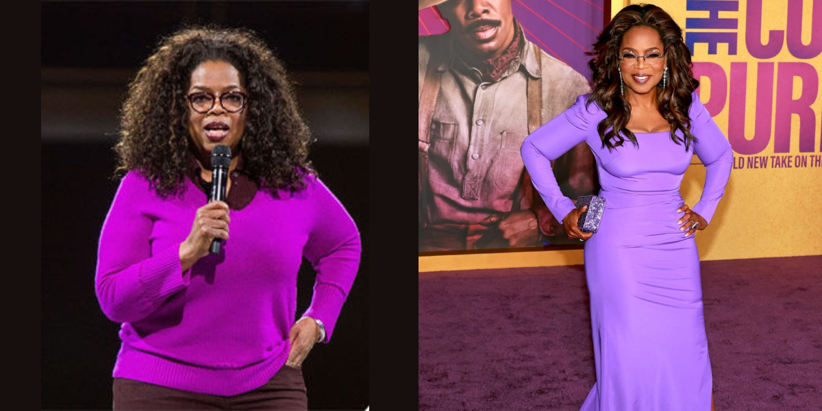 How did Oprah lose weight